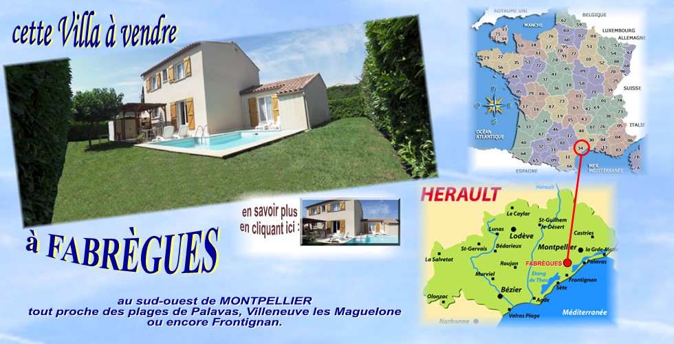 infos villa a vendre